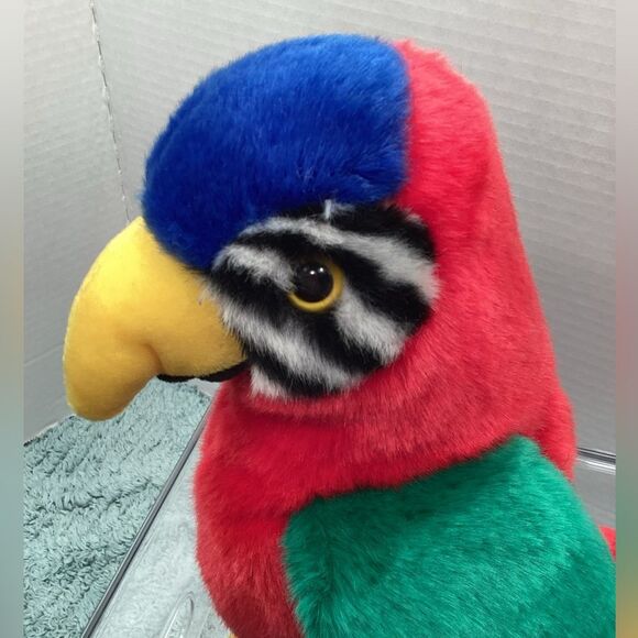 Ty Beanie Baby Buddy Jabber 1999 Plush Parrot Bird with Tags Great Condition - Picture 3 of 12